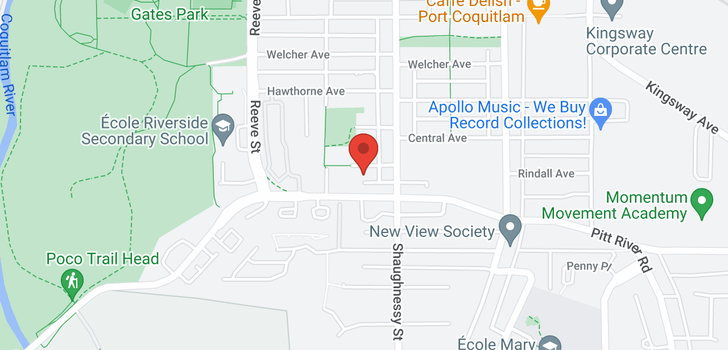 map of 2356 RINDALL AVENUE